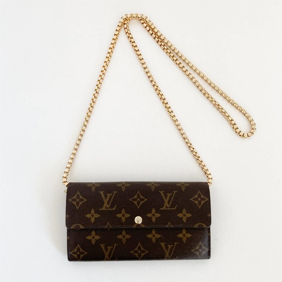 LOUIS VUITTON Long Porte Monnaie Monogram Wallet Vintage - Picture 2 of 16